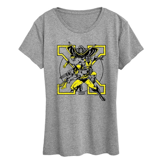 Marvel X-Men - Team Sketch - Women's Short Sleeve Graphic T-Shirt