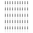 thumbnail image 1 of S SERENABLE 50 Pieces M5 Aluminum Small Head Black Open End Kayak Rivet M5x20, 1 of 7