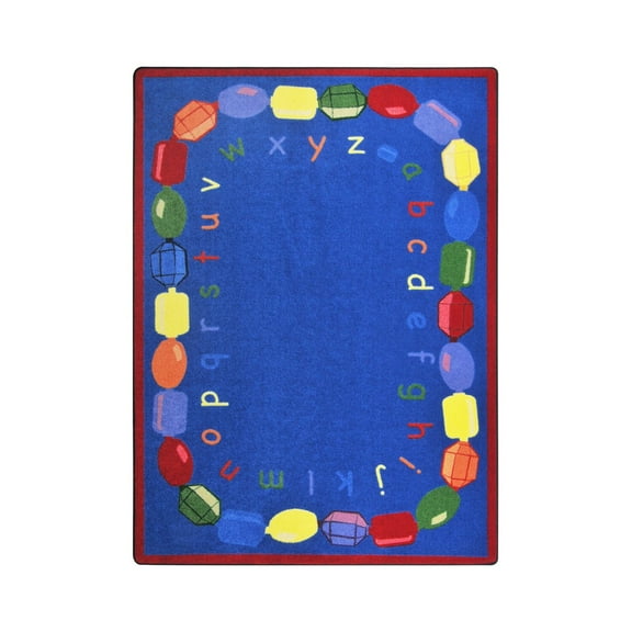 Baby Beads 7'8" x 10'9" Area Rug In Color Multi