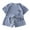 Blue, variant on Kureaily Children's Wear Summer Children's Casual Suit Loose Clothes Boys Short Sleeve Baby Summer 5-6 Years