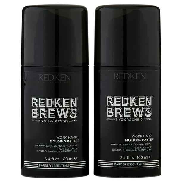 Redken Brews Work Hard Molding Paste 2 ct  oz 