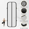 thumbnail image 3 of Air mat Tumble Track 10ft 13ft 16ft 20ft Gymnastics Inflatable Tumbling mat 4in 8in Thickness for kids Home Use Gym Yoga Training Cheerleading with Electric Air Pump Carry Bag, 3 of 9