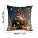 thumbnail image 3 of Christmas Pillow Covers 17.7x17.7 Inches Decorative Pillow Cases With Soft Fabric Hidden Zipper For Home Decor, 3 of 6