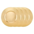 thumbnail image 1 of Plaques de Chargeur de 16 Po avec Jante Martelée - Acier Inoxydable Champagne&44; Lot de 4, 1 of 1