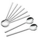 thumbnail image 2 of Cucharas de mesa IQCWOOD 8 piezas Acero inoxidable 21 cm, 2 of 3