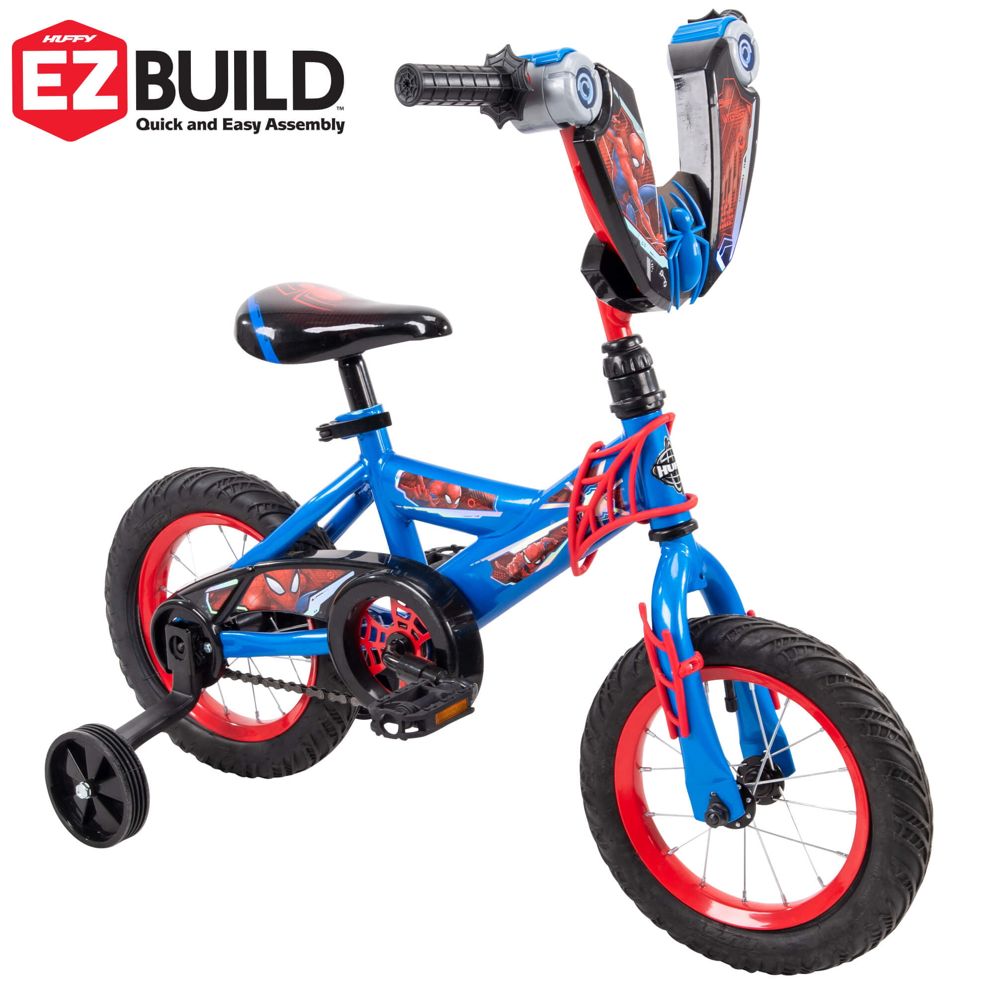 Huffy 12-inch Kids Bike with Training Wheels for Boys 