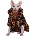 thumbnail image 1 of Hairless Cat Clothes Soft Warm Cat Hoodie for Sphynx Cats,Devon Rex, Cornish,Peterbald, 1 of 5