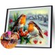thumbnail image 1 of Cuadros Decorativos Kits de pintura de diamantes Robin DIY taladro redondo completo decoración de pared para el hogar arte artesanal Likrtyny embutido en tela, 1 of 8