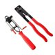 thumbnail image 1 of 2 pack Joint Boot Clamp Pliers, Automotive Boot Clamp Tool Set, Hose Clamp Pliers Axle Clamp Tool, Suitable for Vehicles boot Clamps (Red), 1 of 5