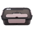 thumbnail image 3 of Kids Lunch Container 3 Compartments Bento Boxes 1500ml Large Capacity Bento Lunch Box For Student Workers Home School Office Pink, 3 of 8
