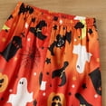 thumbnail image 5 of Tisuna Boys Halloween Pajama Set Soft Kids Sleepwear Graphic Print Long Sleeve Comfortable Outfits For Toddler And Preschooler Party Casual Indoor Wear Orange Size 18-24 Months, 5 of 8