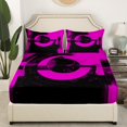 thumbnail image 3 of Erosebridal Green Abstract Full Sheet Sets, Chic Minimalism Bedding Full Size, Circle Decor 4-Piece, 3 of 7