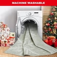 thumbnail image 6 of Snowflake Entryway Rug- 2x3 Small Rug Ultra-Thin Soft Kitchen Rugs Non Slip Indoor Door Mat, Rubber Backing Throw Carpet Washable Rugs for Entryway Bathroom Bedroom(2x3ft,Grey), 6 of 6