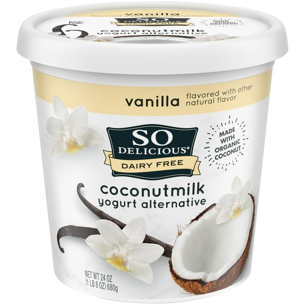 So Delicious Dairy Free Vanilla Coconut Milk Yogurt, 24 Oz. Walmart