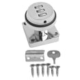 thumbnail image 2 of Password Locking Hasp and Staple with Padlock Garage Lock Cupboard Shed, 2 of 8