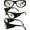 thumbnail image 1 of BIFOCAL +2.5 8 PAIRS ANSI Z87.1 HIGH IMPACT APPROVED SAFETY GLASSES CLEAR, 1 of 1