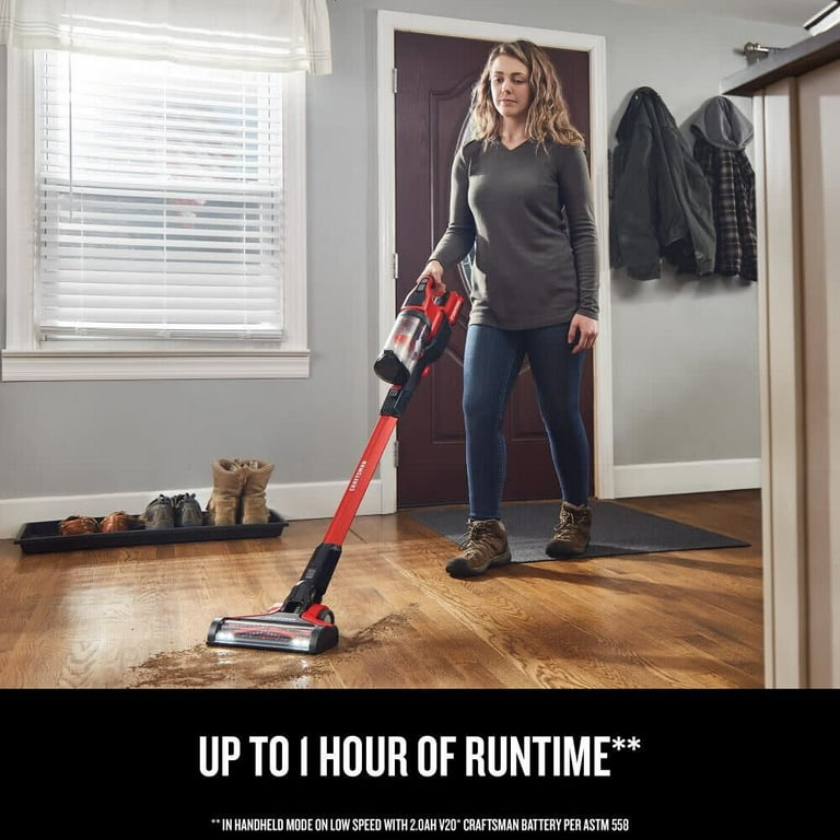 Craftsman V20 Cordless Stick Vacuum Kit