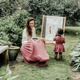 thumbnail image 3 of Simka Rose 6-in-1 Baby Nursing Cover & Car Seat Canopy, Stretchy Breathable Mauve, 3 of 4