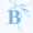 Blue B, variant on Manfei Teens Blue Bow Personalized Initial E Bed Sheets 4pcs,Kids Girls Romantic Princess Style Bowknot King Sheets,Microfiber Bedroom Decor