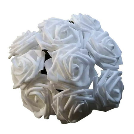 simulation flower foam flower small rose wedding candy box rose bouquet wedding household decoration supplies