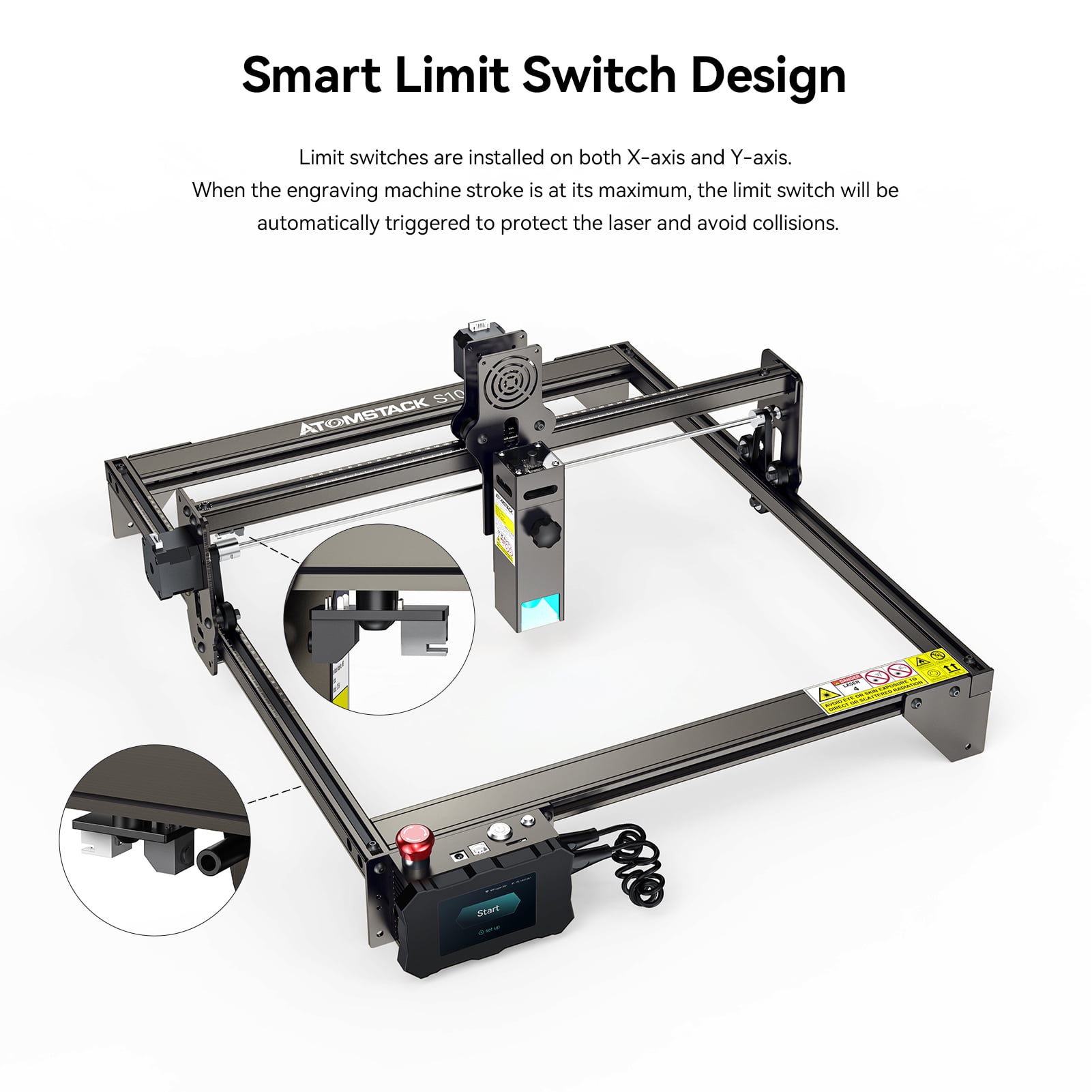 ATOMSTACK S10 Pro Engraver, CNC Engraving Cutting Machine