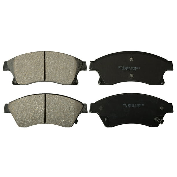 Premium Ceramic Disc Brake Pad FRONT Set + Shims KFE QuietAdvanced