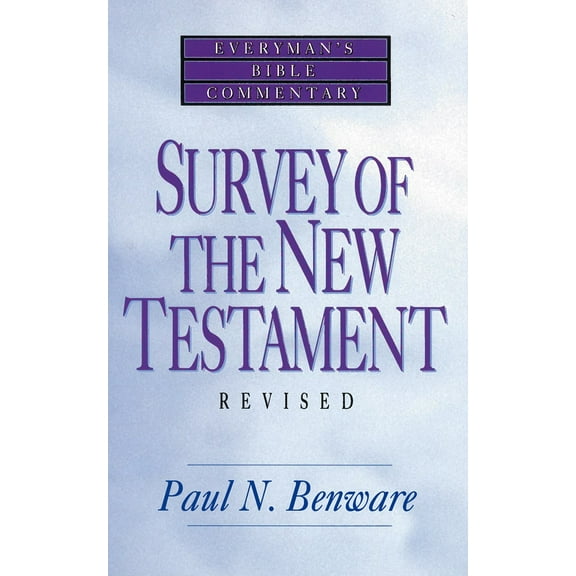 Pre-Owned Survey of the New Testament- Everyman's Bible Commentary (Paperback) 0802421245 9780802421241