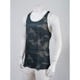 thumbnail image 6 of Manyakai Men's Gym Workout Tank Top Stringer Sleeveless Camouflage Running T-shirt Vest Bodybuilding Army Green M, 6 of 6