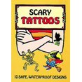 thumbnail image 1 of Scary Halloween Vampire Spider Skeleton Dragon Tattoos, 1 of 4