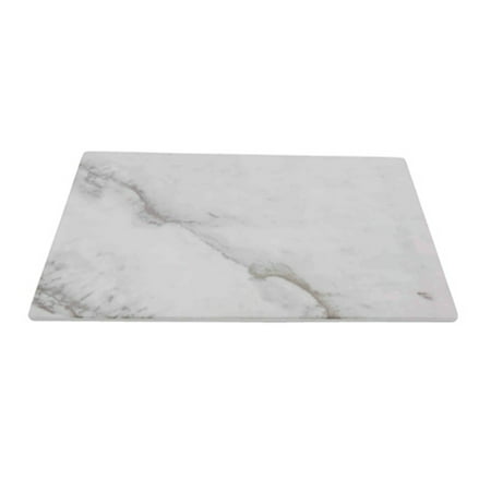 

14 3/4 X 8 1/4 Serving Board Faux Marble White Shadow Melamine Pack of 3