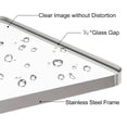 thumbnail image 4 of ANDY STAR 22 x 34 Inch Rectangular Tilting Vanity Mirror, Brushed Nickel, 4 of 8