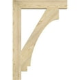 thumbnail image 3 of Ekena Millwork 4"W x 26"D x 38"H Imperial Block Rough Sawn Bracket, Douglas Fir, 3 of 4