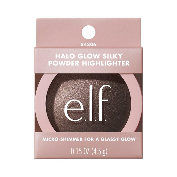 e.l.f. Cosmetics Halo Glow Silky Powder Highlighter, Bronzed Baddie, 4.5 g  - Walmart.ca