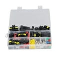 thumbnail image 1 of Fyearfly Conectores Eléctricos Automotrices 5‑30A Terminales De Automóvil A Prueba De Agua Kit De Enchufe De Cable De Arnés De Conexión Rápida, 1 of 8