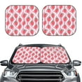 thumbnail image 2 of Balery 2 Piece Strawberries Car Windshield Sun Shade|Foldable Front Windshield Shade for Car Front Window for Most Sedans SUV Truck-, 2 of 7