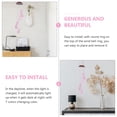 thumbnail image 3 of Miangastore 1pc Solar Cat Wind Bell Lamp Wind Chime Light Chinese Ornament Door Decor, 3 of 8