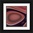 thumbnail image 1 of Studio Nine6 15x15 Black Ornate Wood Framed with Double Matting Museum Art Print Titled - Scarlet F, 1 of 4