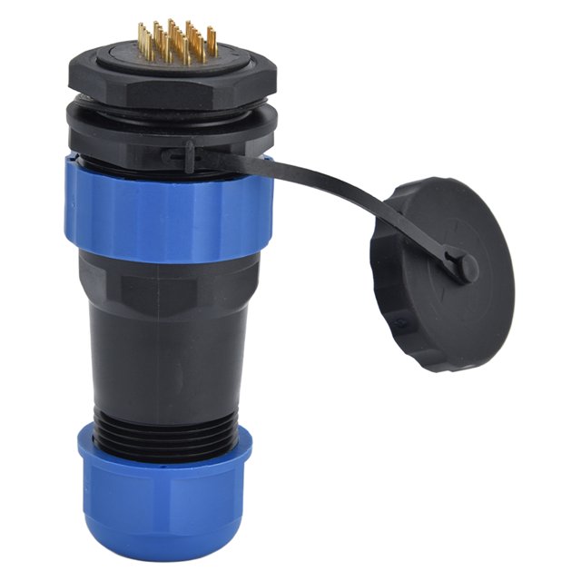 Conector de enchufe de aviación, conector impermeable Tuerca trasera Conector I Conector de alimentación impermeable Calidad inigualable