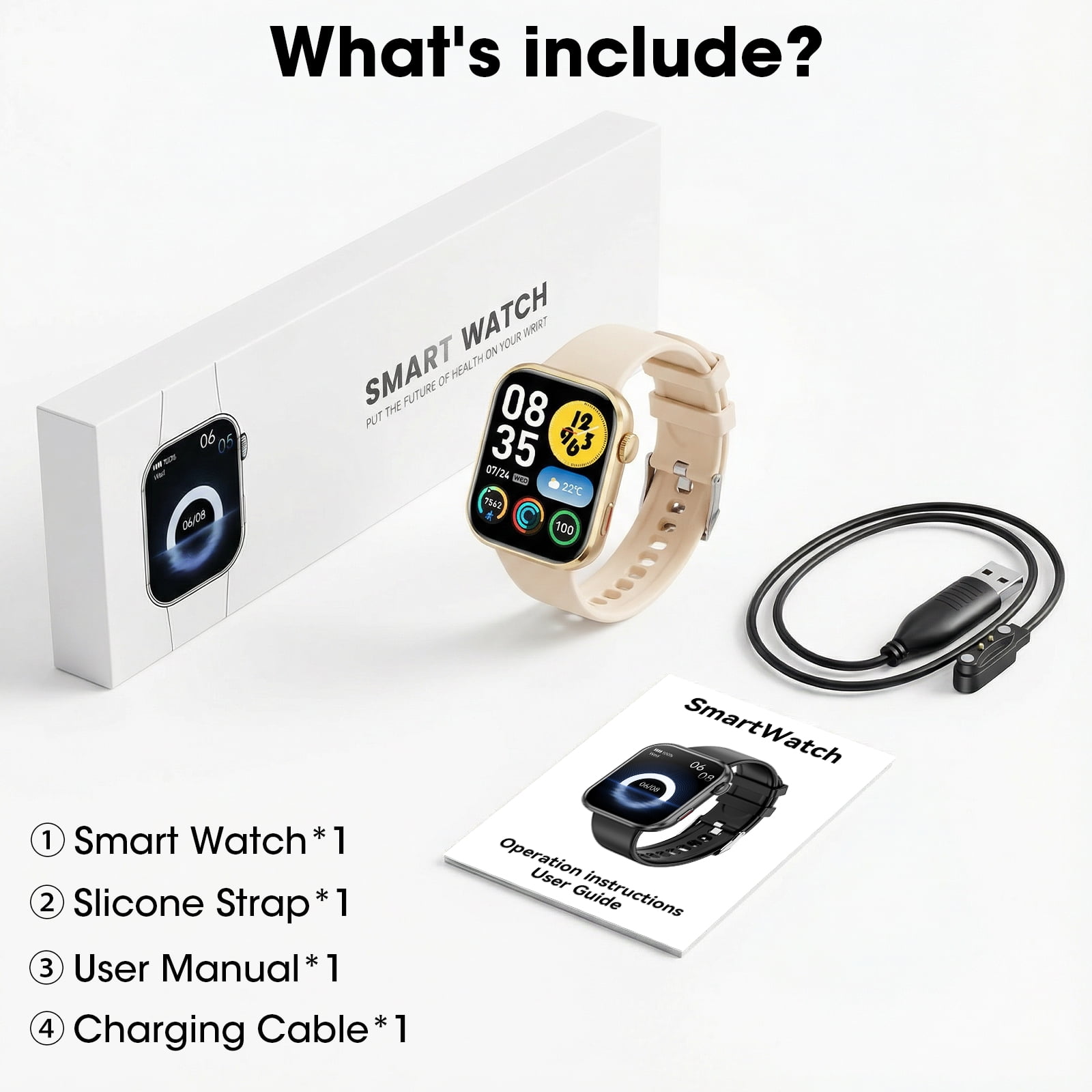 Mingdaln Smart Watch for Men Women, 2026 Smartwatch(Metal Body) , 1.93" New Fitness Watch with Answer/Make Call/120+ Sport Modes/Pedometer/IP68 Waterproof, Fitness Tracke Fits for Android/IPhone,Pink