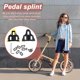 thumbnail image 3 of Sywqhk Calas para bicicleta de carretera, juego de calas para zapatos de ciclismo para pedales autoblocantes (amarillo) Sywqhk Alta Calidad, 3 of 8
