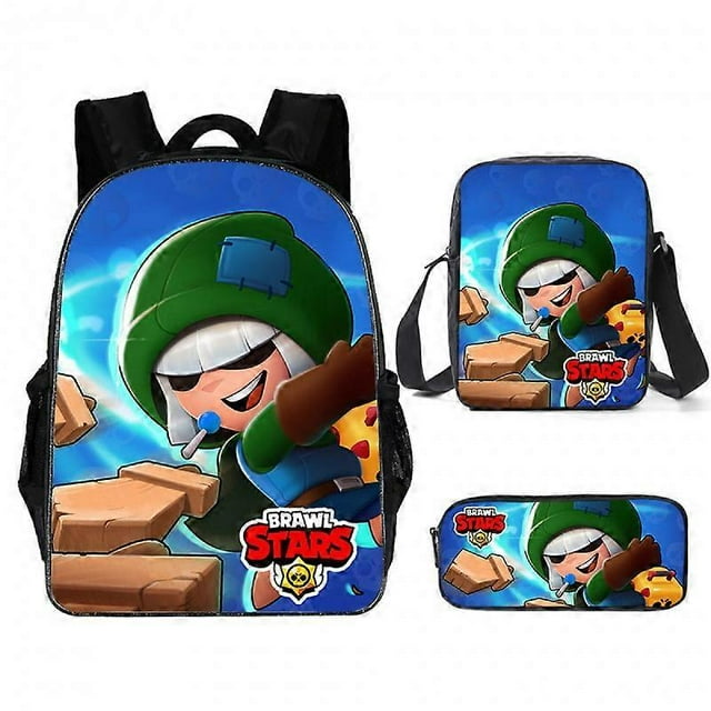 Mochila de anime de 3 piezas, mochila escolar ligera e impermeable para estudiantes, mochila de viaje