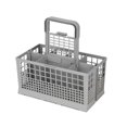thumbnail image 3 of Multipurpose Universal Cutlery Basket For Dishwashers, Handle Removable For Easy Handling, Eight Compartments Multiple Compartments Abs Material For, 3 of 5