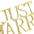 thumbnail image 2 of Cristal Bling MARRIED Cake Topper Pastel de, 2 of 6