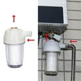 thumbnail image 3 of Tnarru 2xShower Water Cartridge Chlorine Remover Hard Water Softener White, 3 of 8