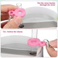 thumbnail image 3 of PAMINGONO 12Pcs Pink Straw Silicone Decors for Tumblers and present Giving, 3 of 8