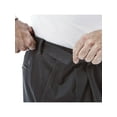 thumbnail image 4 of Haggar Men's Big & Tall Premium No Iron Khaki Pleat Pant Classic Fit HC90897, 4 of 8