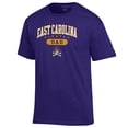 thumbnail image 2 of Men's Champion Purple ECU Pirates Dad Pill Box Jersey T-Shirt, 2 of 3
