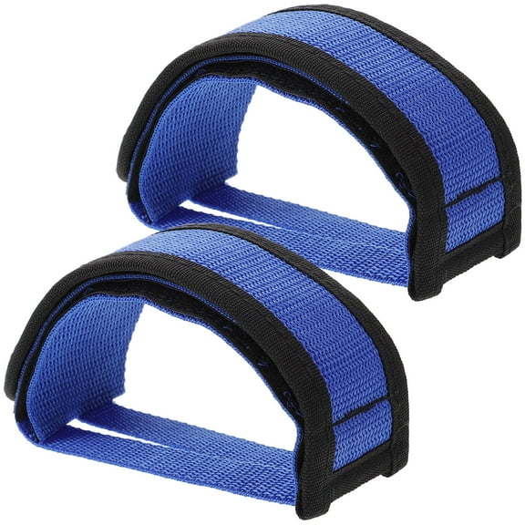 CIMAXIC Bike Pedal Attachment Blue Ultra Lightweight 2Pcs 17.7In