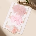 thumbnail image 3 of JYYYBF Baby Girls Bow Headbands Soft Stretchy Flower Bowknot Hairbands Fashion Hair Accessories for Infants Toddlers, 3 of 4