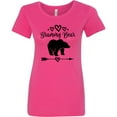 thumbnail image 3 of Inktastic Grammy Bear Grandma Women's T-Shirt, 3 of 5